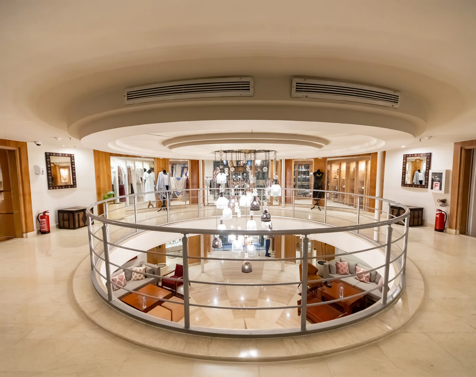 Lobby of the Jamila Nile Cruise Nile cruise